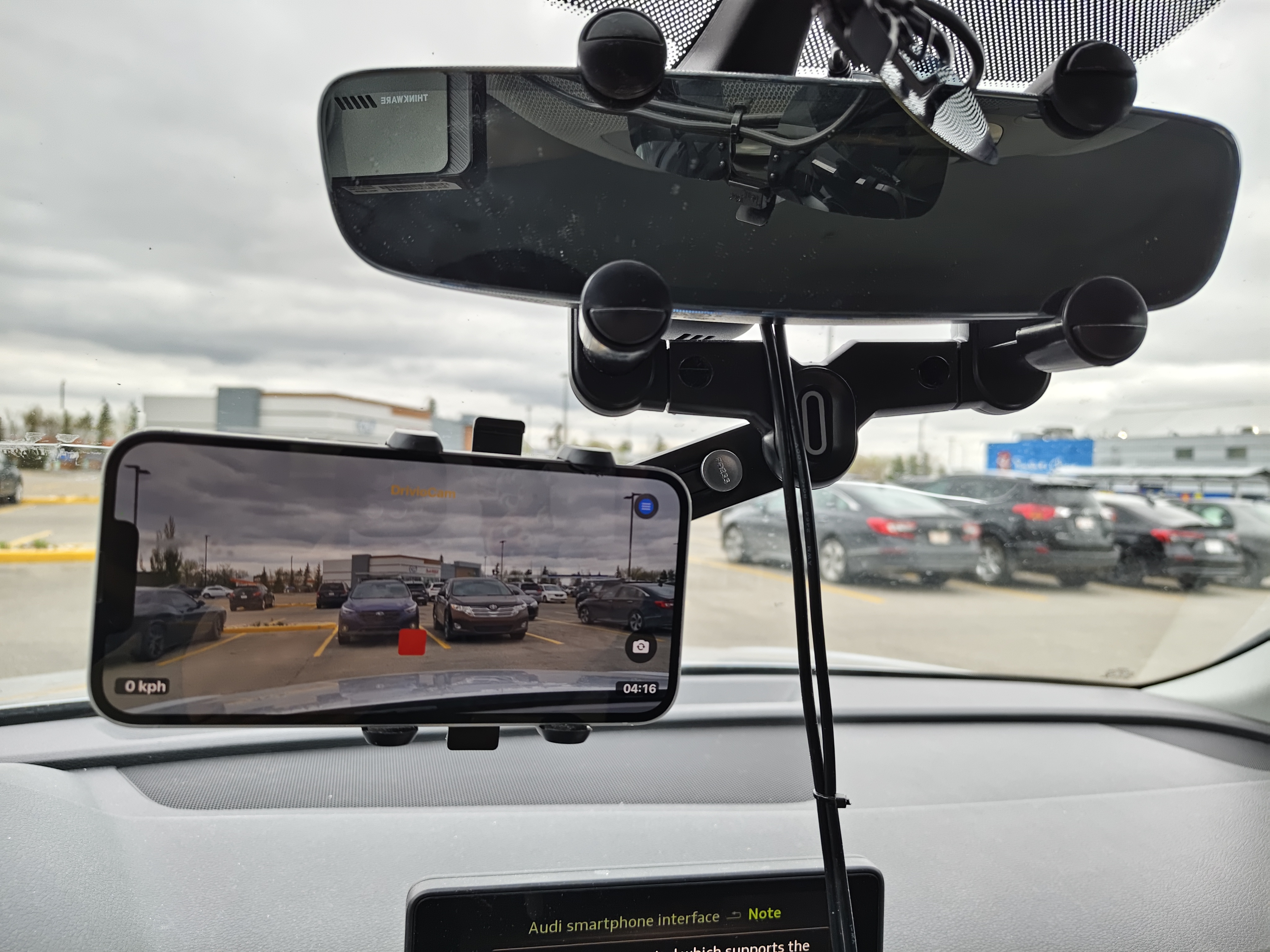DrivioCam main screen